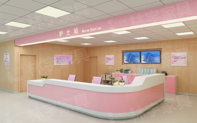 產(chǎn)科護士站,婦科導診臺,醫(yī)院辦公家具